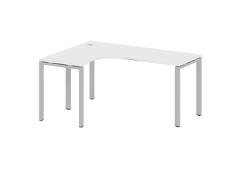 Стол криволинейный левый на П-образном м/к  METALL SYSTEM БП.СА-4 Л 1600*1200*750 мм